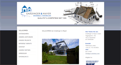 Desktop Screenshot of gnaedinger-mayer-gmbh.de